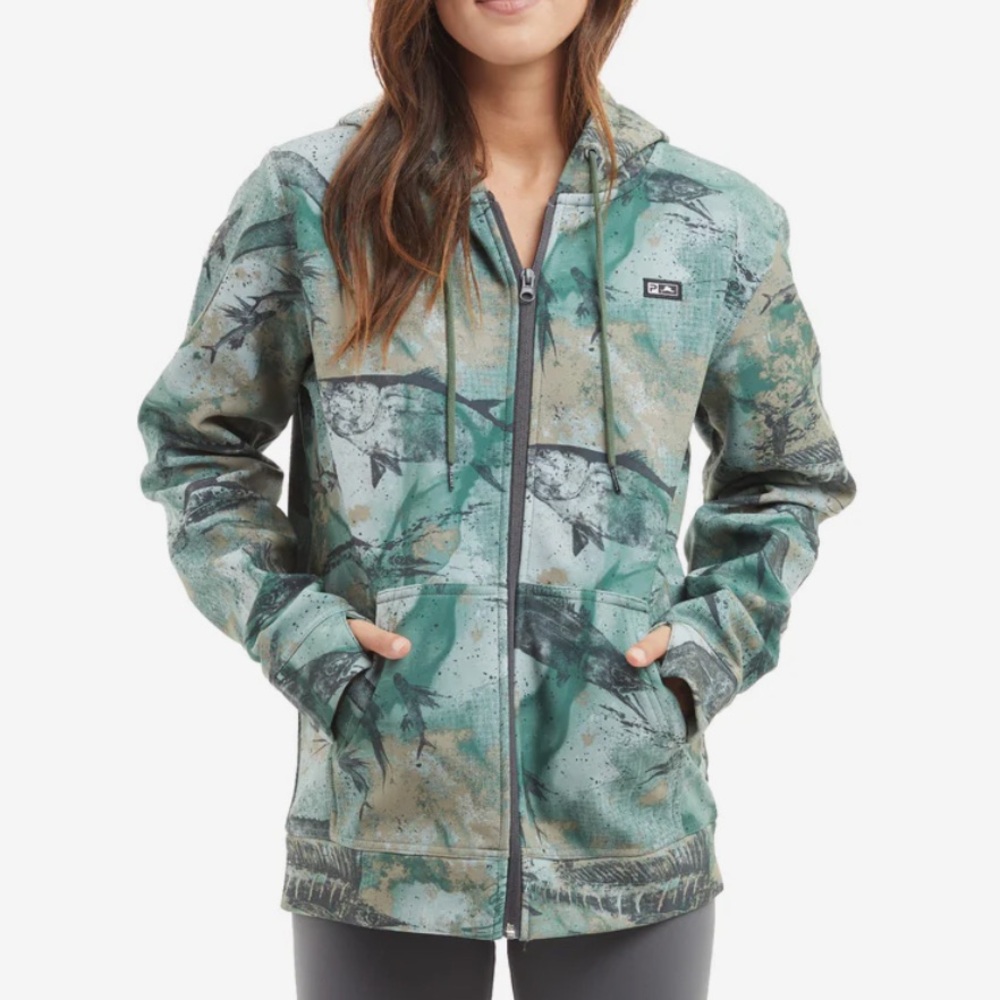 Pelagic Grander Zip Fleece Softshell Jacket